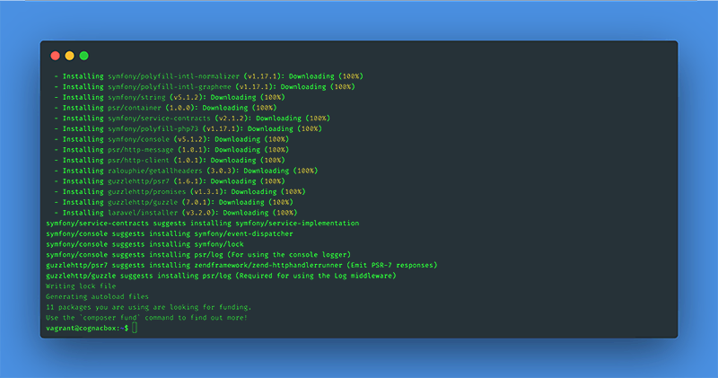 installed-laravel-composer-cognacbox.png